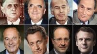 75 % présidents français