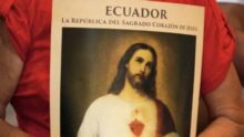 Cabrera consécration Equateur Sacré-Cœur