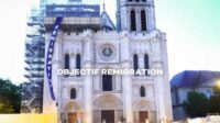 banderole remigration basilique Saint-Denis
