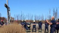 pompiers polynésiens calvaire Saumos