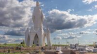 statue monumentale Vierge Pologne