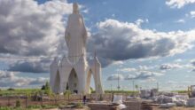 statue monumentale Vierge Pologne