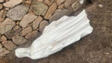 Corse statue Vierge profanée