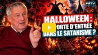 Halloween porte entrée satanisme