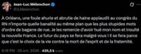 Mélenchon insulte les militants du RN Mélenchon insulte les militants du RN